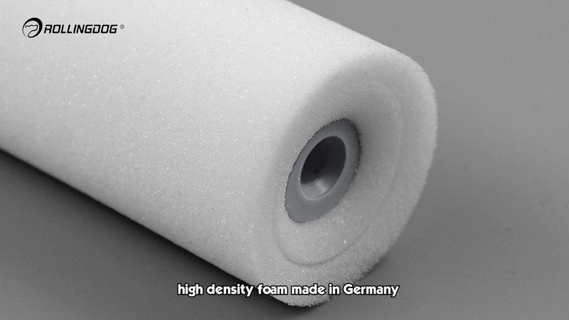 Rolling Dog 2 Inch Mini Foam Paint Roller Covers - Concave Design High Density Foam Roller Refills 8PC for Smooth Even Painting - Image 5